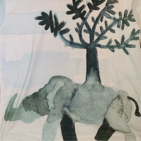 Marni x Vogue Crew Neck T-shirt by Francesco Clemente $390 Size XS - Picture 5 of 10